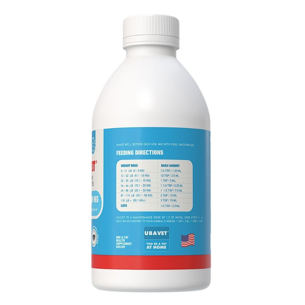 UBAVET Joint Power MEG Maximum Support Liquid for Pets