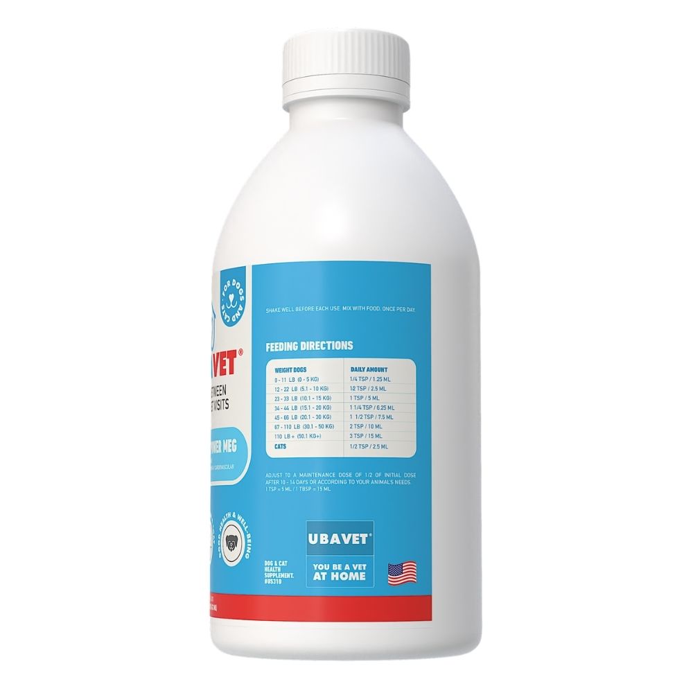 UBAVET Joint Power MEG Maximum Support Liquid for Pets