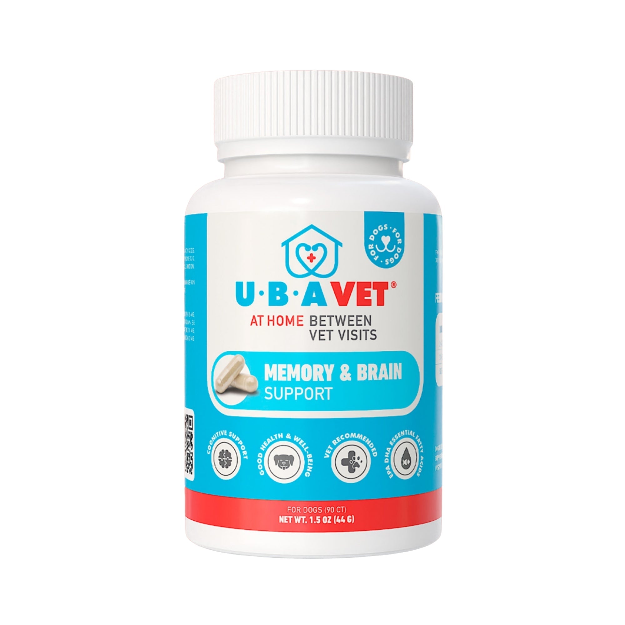 UBAVET Cognitive Memory & Brain Support for Senior Dogs