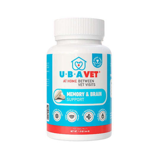 UBAVET Cognitive Memory & Brain Support for Senior Dogs