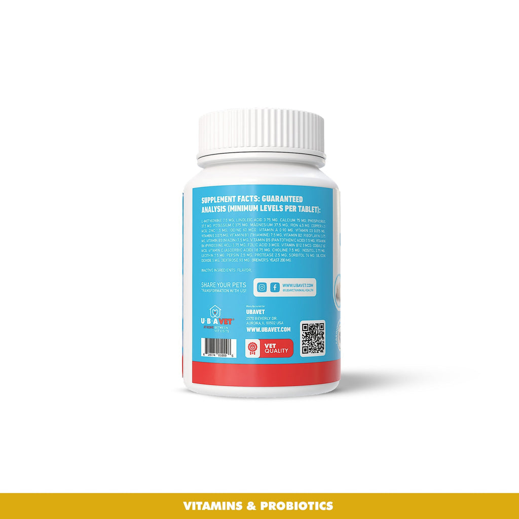 UBAVET Daily Immune Support Multivitamin Tablets for Dogs