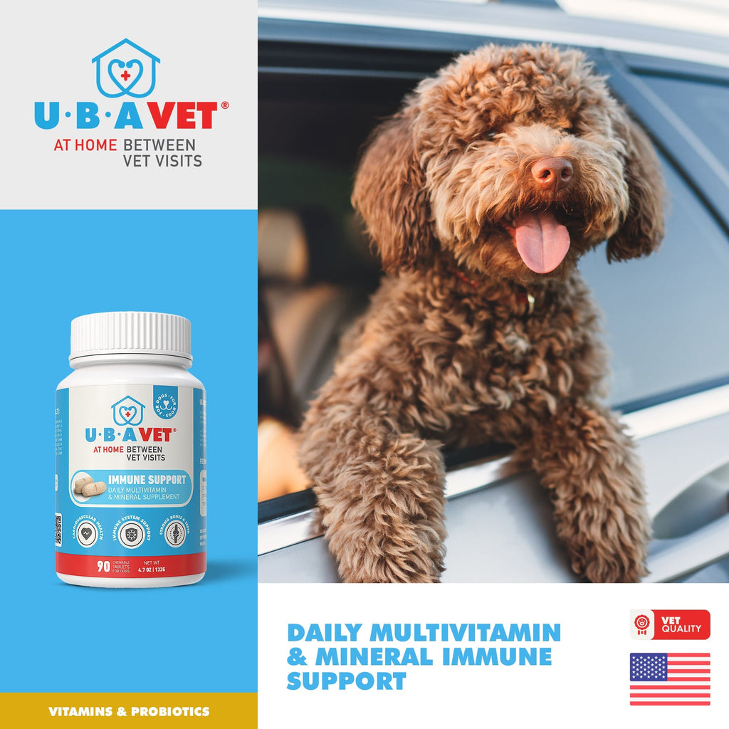 UBAVET Daily Immune Support Multivitamin Tablets for Dogs