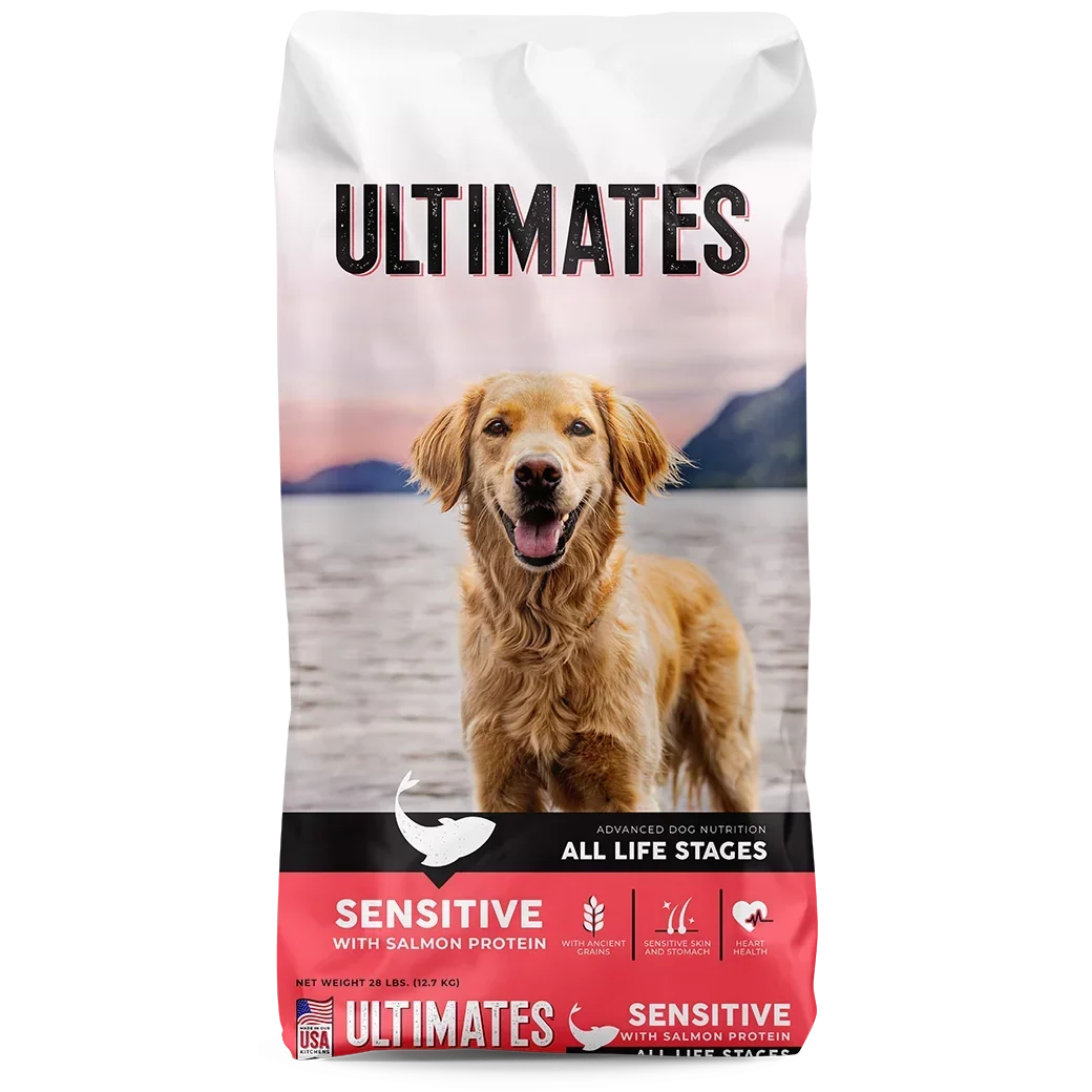 Dog Food Ultimates Sensitive Skin & Stomach Salmon Dry 28lb