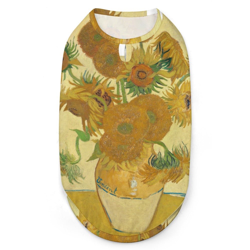 Van Gogh Sunflowers Pet Vest - Premium Everyday Essential
