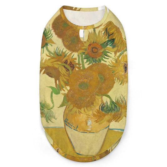 Van Gogh Sunflowers Pet Vest - Premium Everyday Essential