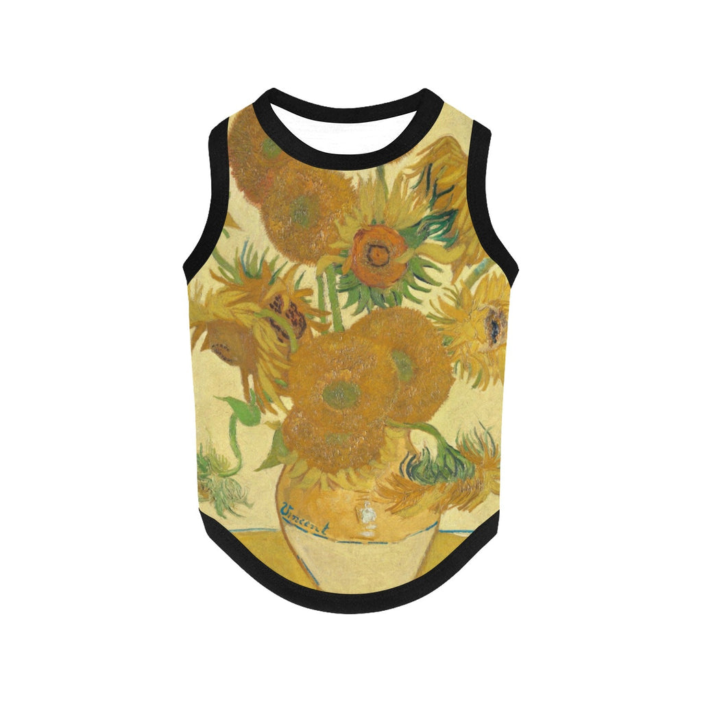Van Gogh Sunflowers Tank Top | The Finest Market - Premium - Majestic Pet Kingdom