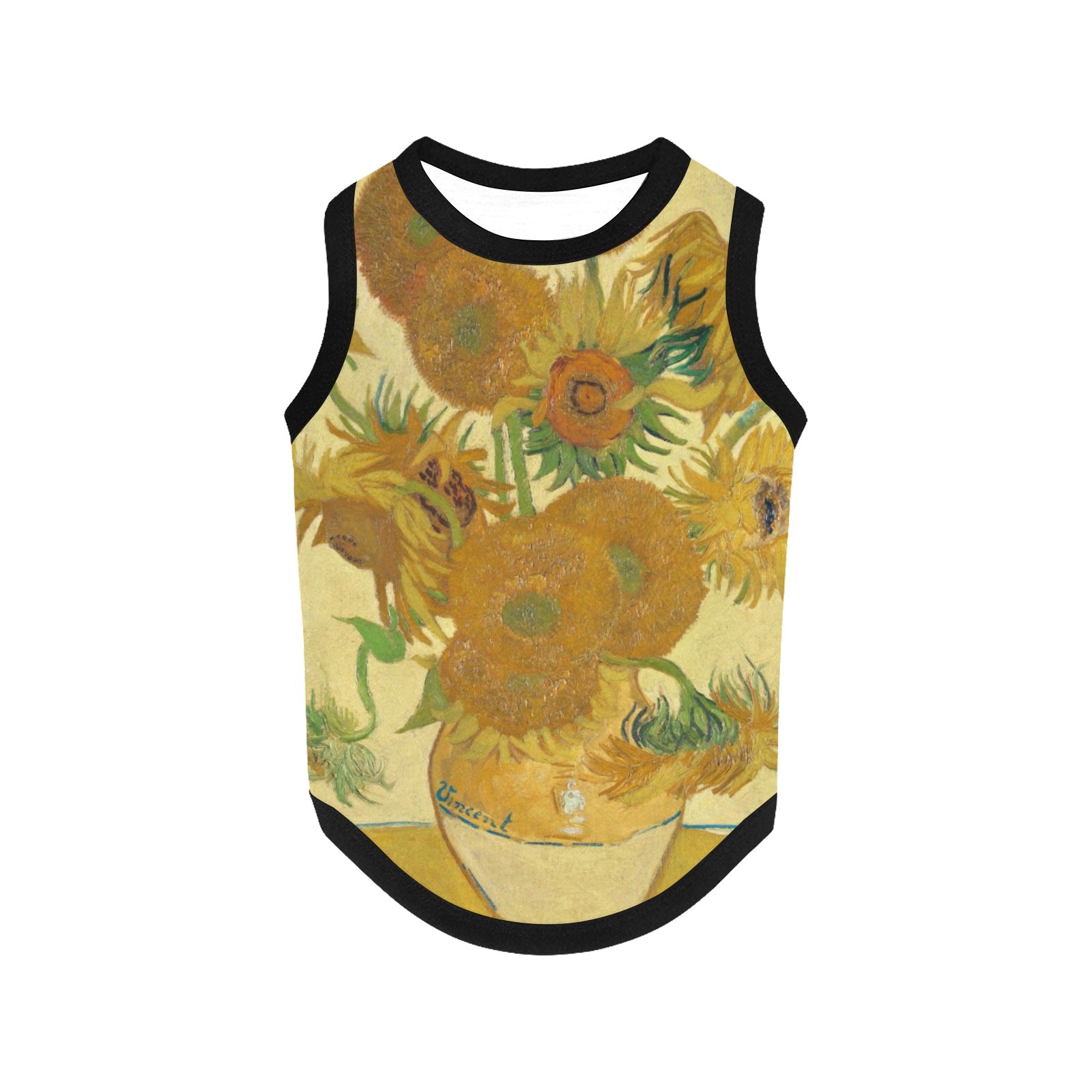 Van Gogh Sunflowers Tank Top | The Finest Market - Premium - Majestic Pet Kingdom