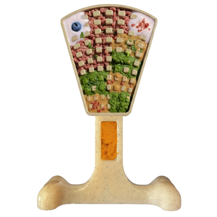 Waffle Tower Nylon Chew & Enrichment Toy | 2-in-1 for Best