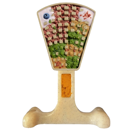 Waffle Tower Nylon Chew & Enrichment Toy | 2-in-1 for Best