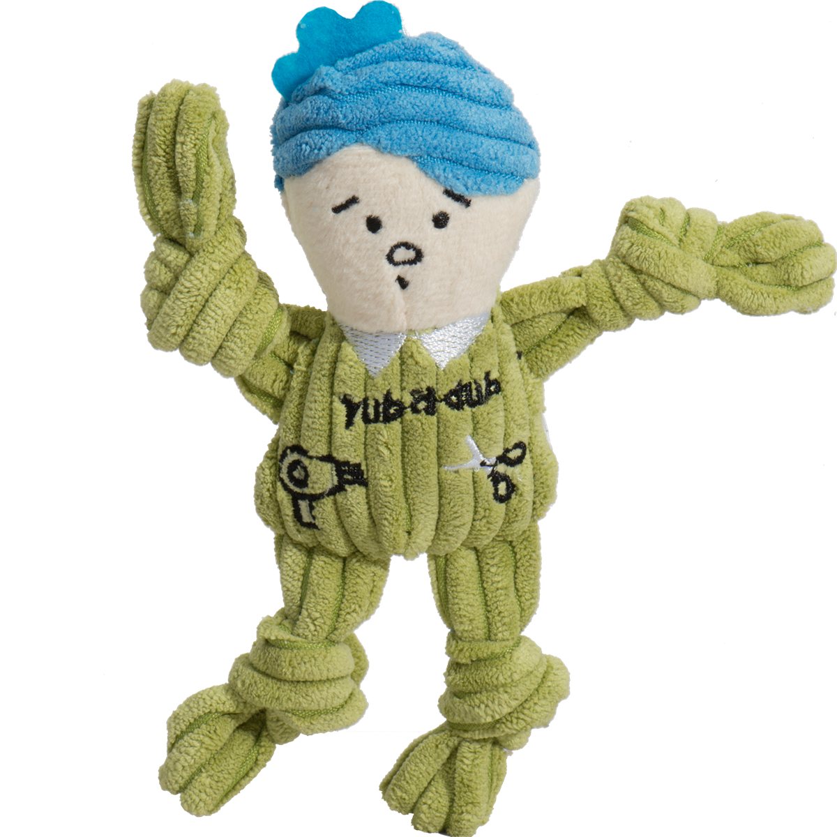 Dog Plush Toys Wee Huggles Assorted Dog People Squeaky 3-Pack - Detail Angle 5 | Majestic Pet Kingdom