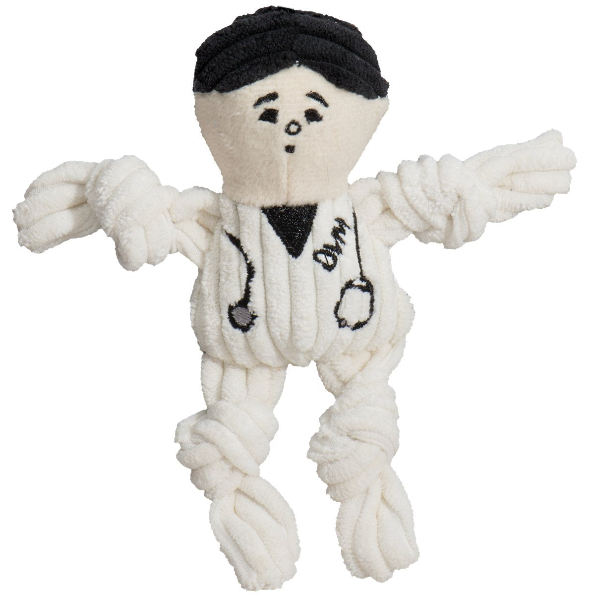Dog Plush Toys Wee Huggles Assorted Dog People Squeaky 3-Pack - Detail Angle 6 | Majestic Pet Kingdom