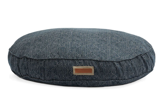 Round Pet Bed in Midnight Malamute | Purrfect Pet Kingdom