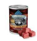 Blue Buffalo Wilderness Wolf Creek Stew Adult Dog Hearty Beef Stew Wet Dog Can (12.5oz) - Majestic Pet Kingdom