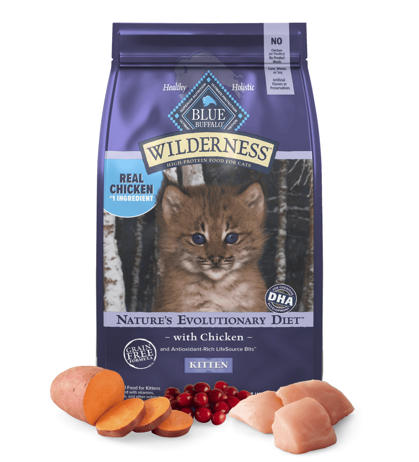 Dog Food Blue Buffalo Wilderness Puppy Chicken Grains