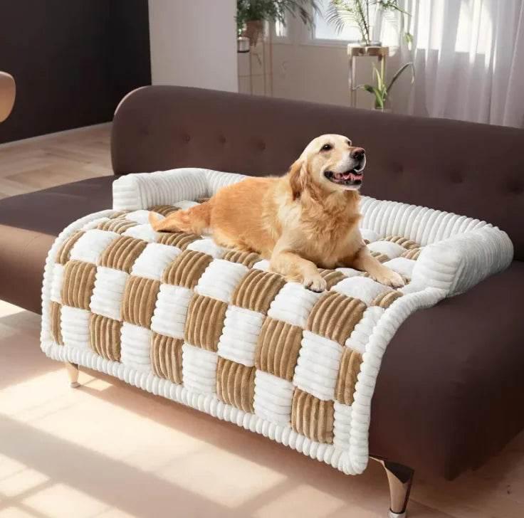 Cozy Plush Pet Bed — Soft Thickened Cushion for Dogs & Cats - Majestic Pet Kingdom