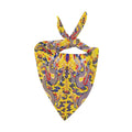 Yellow Imperial Dragon Double-Sided Pet Bandana - Premium
