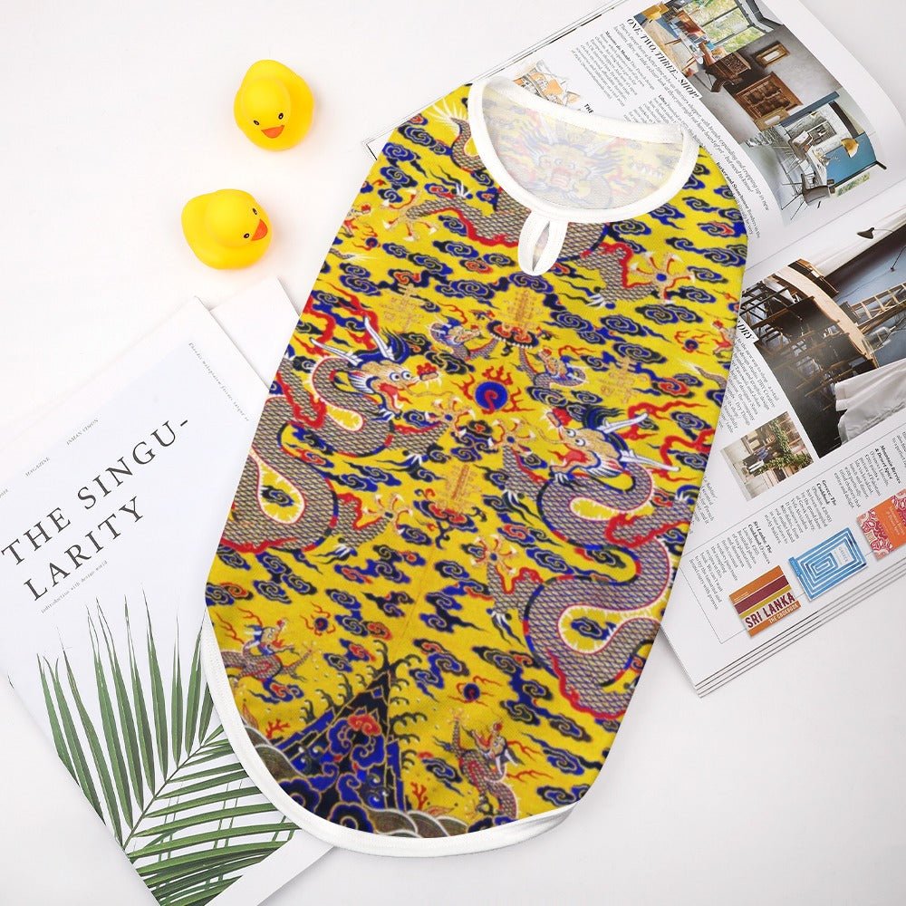 Yellow Imperial Dragon Pet Vest | The Finest Market Best - Majestic Pet Kingdom