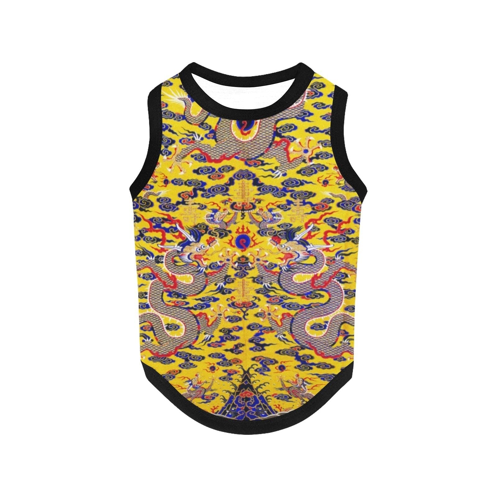 Yellow Imperial Dragon Tank Top | The Finest Market Best